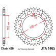 Звезда JT ведомая алюминиевая  JTA1465 46