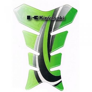 НАКЛАДКА НА БАК Kawasaki, зеленая