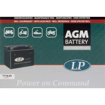 Аккумулятор AGM Landport YT7B-BS
