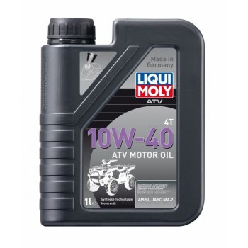 НС-синтетическое моторное масло для 4-тактных мотоциклов ATV 4T Motoroil Offroad 10W-40, 1L