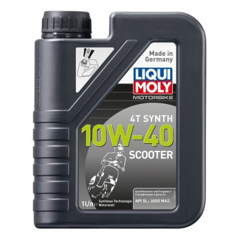 НС-синтетическое моторное масло для скутеров Scooter Motoroil Synth 4T 10W-40, 1L