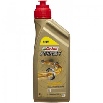 Моторное масло Castrol Power 1 2T полусинтетическое, 1 л