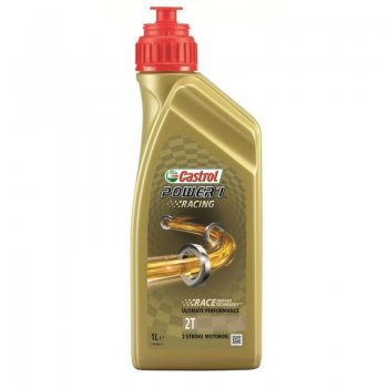 CASTROL Power 1 Racing 2T Полностью синтетическое моторное масло для спортивных 2-тактных двигателей 1L