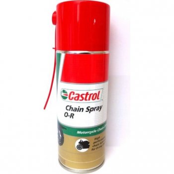 Смазочный материал для цепи мотоцикла Castrol Chain Spray O-R, 400 мл