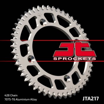 Звезда JT ведомая алюминиевая JTA217 49