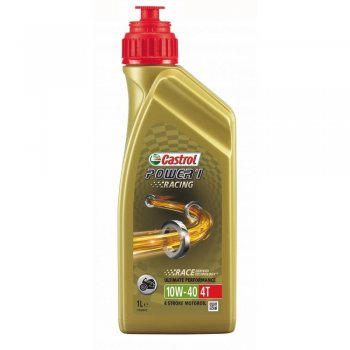 Моторное масло Castrol Power 1 Racing 4T 10W-40 синтетическое, 1 л